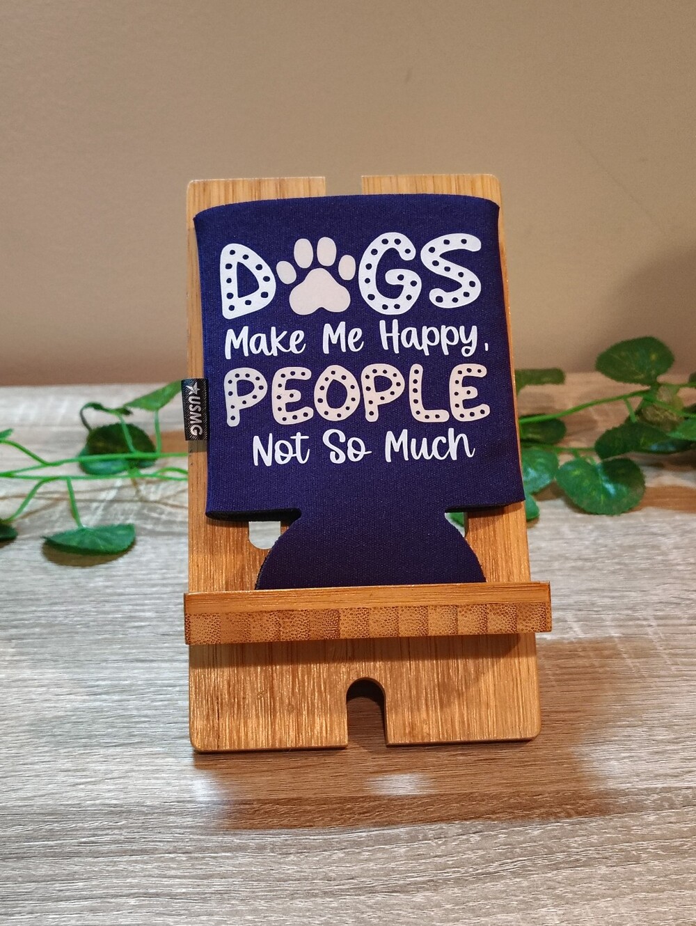 Handmade Purple Humorous Koozie